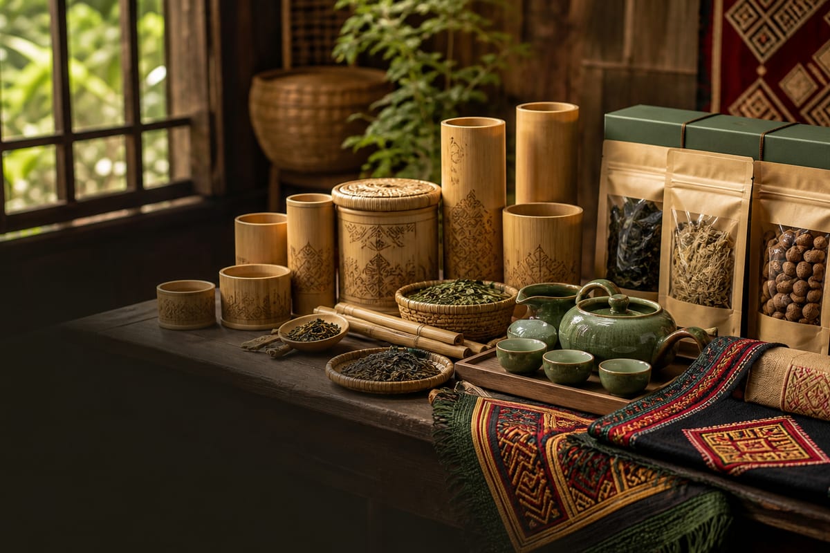 Quà tặng và đặc sản Than Uyên